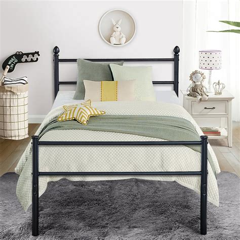 for box spring twin metal bed frame|twin bed box spring only.